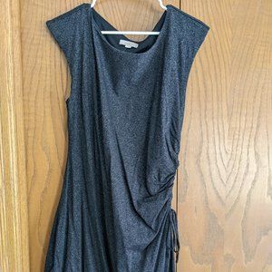 LOFT Grey Dress NWT Size L